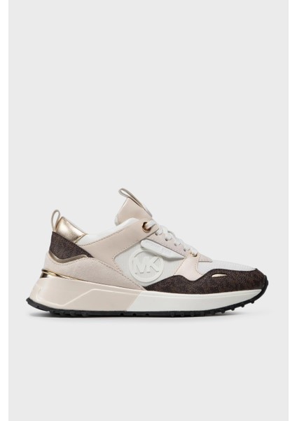 Logolu Deri Sneaker Ayakkabı Bayan Ayakkabı 43F1THFS1B 085