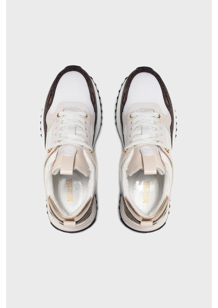 Logolu Deri Sneaker Ayakkabı Bayan Ayakkabı 43F1THFS1B 085