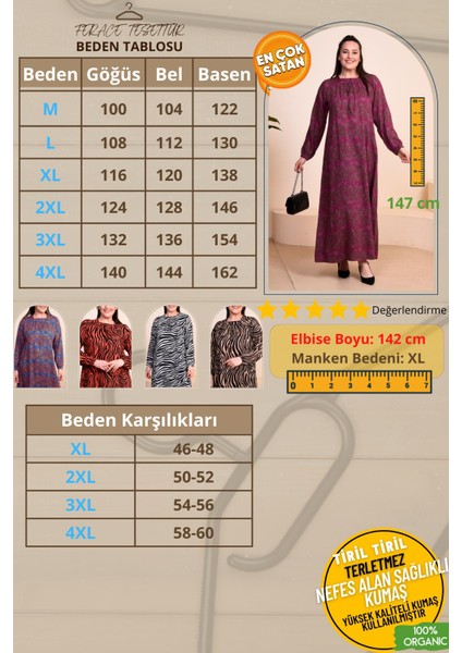 Kadin Anne Buyuk Beden Elbise Cicekli Tesettur Giyim fiyatları