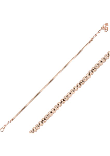 Top Top Rose Altın Bileklik