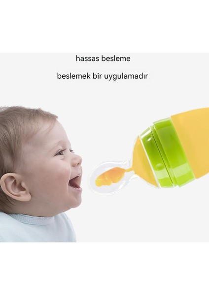 Bebek Silikon Gıda Takviyesi Meyve Püresi Pirinç Ezmesi Kaşık (Yurt Dışından) fiyatları