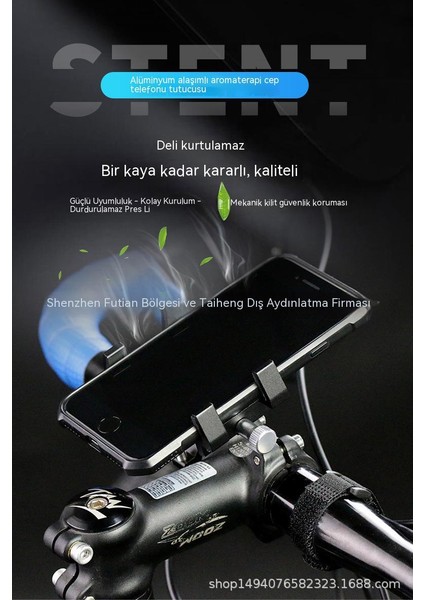 Bisiklet Alüminyum Alaşımlı Cep Telefonu Tutucu (Yurt Dışından) indirimleri