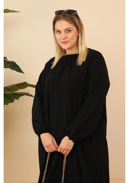 Kadın Buyuk Beden Viskon Uzun Anne Elbise fırsatları