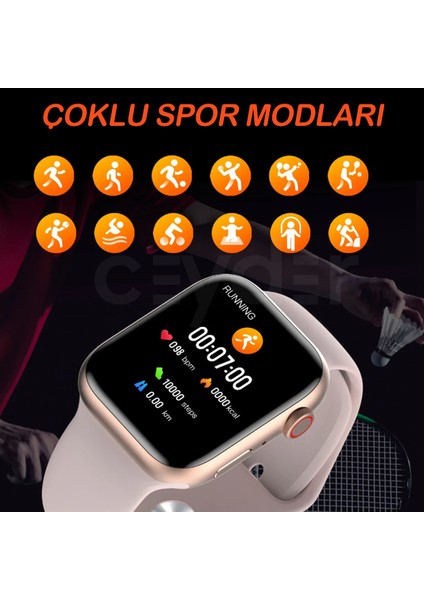 Akıllı Saat Smart JD77 Watch Konuşma Özellikli Ios Android Uyumlu