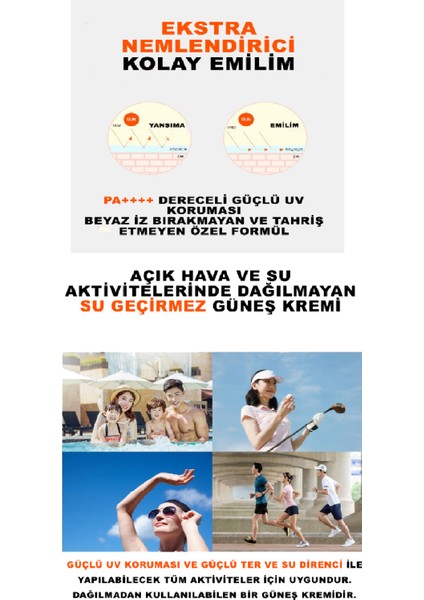 Korean Bitkisel Içerikli Spf50+ Güneş Kremi