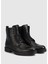 Siyah Deri Erkek Bot 2