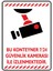Bu Konteyner 7/24 Güvenlik Kamerası ile İzlenmektedir/v6/25x35cm/Etiket 1
