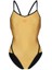 Womens Arena 50TH Gold Swimsuit Diamond Back Kadın Yüzücü Mayosu 006183 1