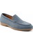 Mavi Nubuk Leather Erkek Loafer Ayakkabı E01733800101 3