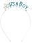 It's A Girl Baby Shower Bebek Parti Taç Mavi 1