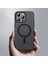 Apple iPhone 14 Pro Max Kılıf Wireless Tacsafe Alpin Mat Ultra Koruma Sert Kapak Derin Mor 4