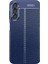Casestreet Samsung Galaxy A14 Kılıf Case Niss Silikon Kamera Koruma+Nano Glass Lacivert 1