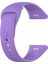 Casestreet Xiaomi Redmi Watch 3 Kordon Strap Kançalı Model Uyumlu Silikon Lila 1