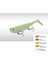 T-Shad 12 cm Silikon Yem 2li Paket - Firetiger 1