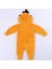 Unisex Polar Sarı Kapşonlu Balıklı Peluş Welsoft Tulum10 2