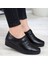 Kaof Shoes Kadın Siyah Ortopedik Anne Babet Ayakkabı Anne Ayakkabısı Kadın Günlük Ayakkabı Kadın Klasik Ayakkabı Anne Ayakkabı Ayzen