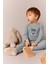 Erkek Bebek Organik Fitilli Kaşkorse 2'li Uzun Kollu Çıtçıtlı Body Z6934A223SP 4