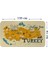 Doğaltercih Eğitici ve Öğretici Dekoratif Cocuk Odası Türkiye Haritası Duvar Sticker 3872XL 1