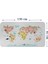 Doğaltercih Eğitici Dünya Haritası Dünya Atlası Çocuk ve Bebek Kız Çocuğu Odası Duvar Sticker 3777XL 1