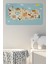 Doğaltercih Eğitici ve Öğretici Dekoratif Cocuk Odası Türkiye Haritası Duvar Sticker 3879XL 2