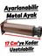 Mobilya Kanepe Baza Koltuk Metal Destek Ayağı Ayarlanabilir Kahverengi Ayak 15 cm (4 Adet) 3