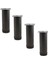 Mobilya Kanepe Baza Koltuk Metal Destek Ayağı Ayarlanabilir Siyah Ayak 12 cm (4 Adet) 1