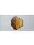 Simay Ahşap Duvar Saati Ceviz - Meşe 40 x 42 cm Sıkıştırılmış 18MM Masif Ağaç MKN-107-SİMAY M 3