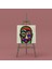 Surreal Insan Figürü Picasso Stili Dekoratif Kare Kanvas Tablo 5