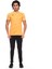 Erkek T-Shirt Calx Sarı 5