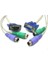 1.8 Metre Ps2 Kvm Switch Kablosu VGA Dişi Erkek Kvm Switch Kablosu 3