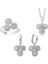 Gümüş Zirkon Taşlı Bayan Set 1