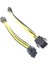6 Pin To 6 Pin Ekran Kartı Pci Express Kablo 6 Pin To 6 Pin Uzatma Kablosu 30 cm 2