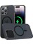 Apple iPhone 11 Pro Max Kılıf Mat Kadifemsi Special Edition Pc Magsafe Kapak 1