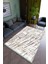 Salon Halısı Modern Gri Sarı Yolluk Kaymaz Yuvarlak Oval Kesme Ince Yıkanabilir Halı 1