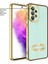 Samsung Galaxy A32 Kılıf Zebana Glint Silikon Kılıf Gold 1