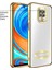 Xiaomi Redmi Note 9 Pro Max Kılıf Zebana Glint Silikon Kılıf Gold 1