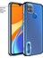 Xiaomi Redmi 9c Kılıf Zebana Glint Silikon Kılıf Açık Mavi 1