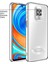 Xiaomi Redmi Note 9 Pro Max Kılıf Zebana Glint Silikon Kılıf Gri 1
