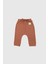 Bağcıklı Basic Pantolon Camel Kahverengi 1