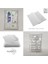 10 Adet Smartmi P1 Air Purifier Uyumlu Elekrostatik Toz Tutucu Beyaz Ön Filtre 6