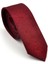 Bordo Şal Desenli Dokuma Kumaş Mendilli Slim Fit Kravat / SDK-230203 1