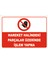 Hareket Halindeki Parçalar Üzerinde Işlem Yapma Levhası 15X21 cm Sticker 1