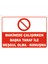 Makinede Çalışırken Başka Taraf Ile Meşgul Olma-Konuşma Levhası 70X100 cm Sticker 1