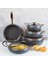 3529 Tencere Seti - Granit Döküm Tencere Seti - 9 Parça Tencere Seti 1