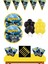 Batman Doğum Günü Konsepti 40 Kişilik Sarı Ekonomik Set+Batman Parti Malzemeleri 40 Kişilik Ekonomik Set 1
