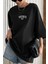Kadın Dont Baskılı Oversize T-Shirt 2