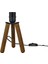 Ahşap Tripod Abajur Ayağı Klasik 1