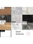 Açılır Milano Masa Mdf x Krom Metal Ayak ( Ortadan Açılır ) 70 x 120 cm 3