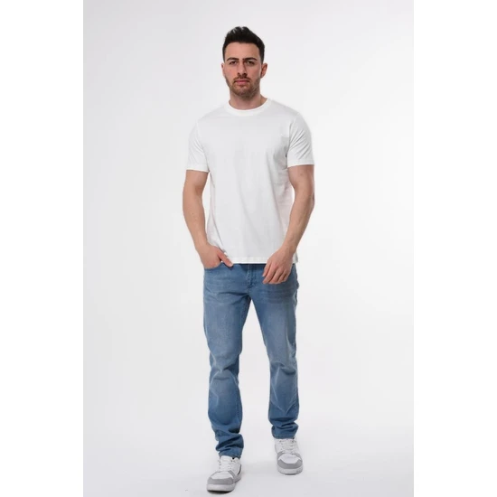 Mfy Brand Erkek Kısa Kollu Sıfır Yaka Basic T-Shirt