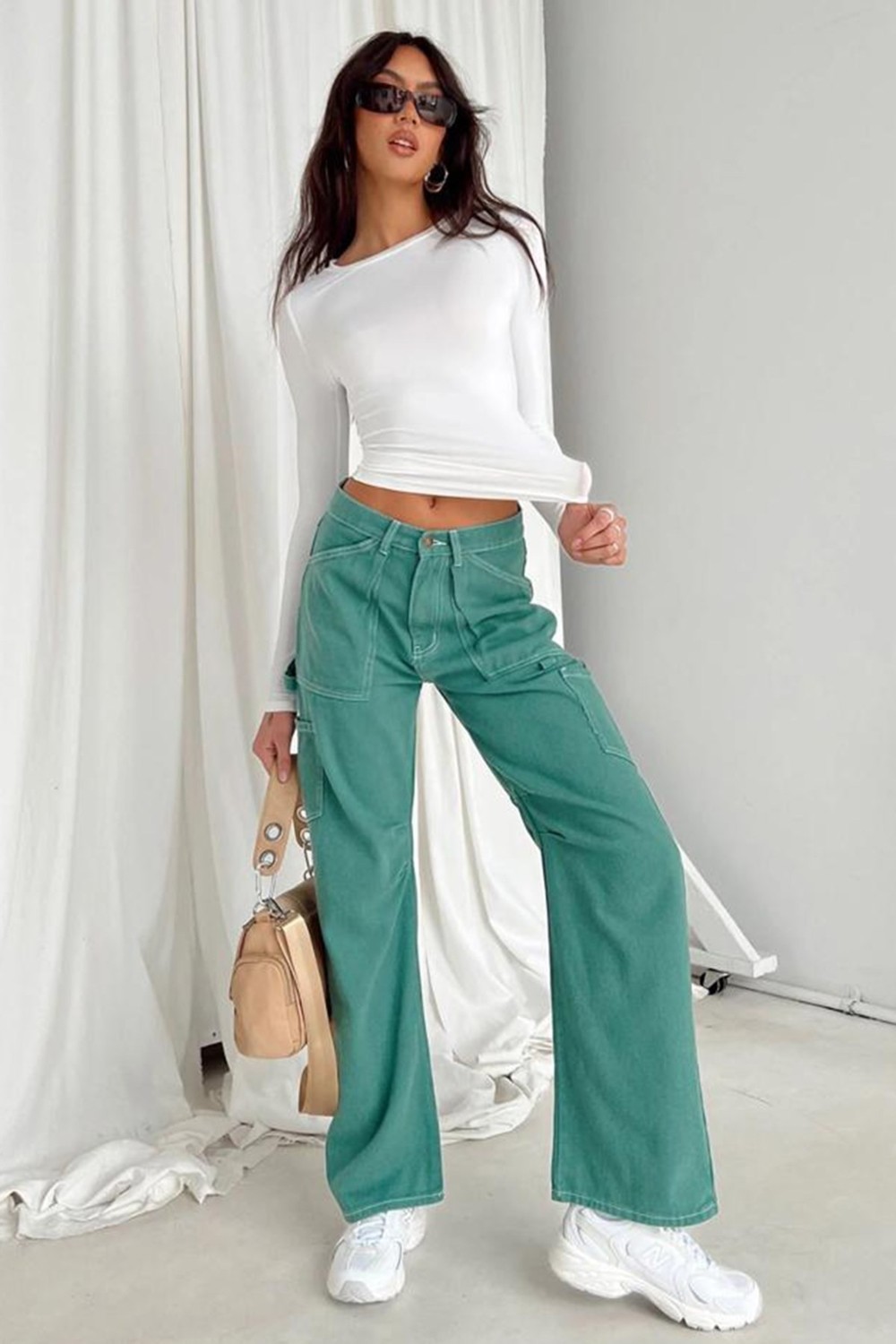Madmext Kadın Bordo Uzun Kollu Body Bisiklet Yaka M Kalıp %95 Polyester Günlük Stil görsel 8